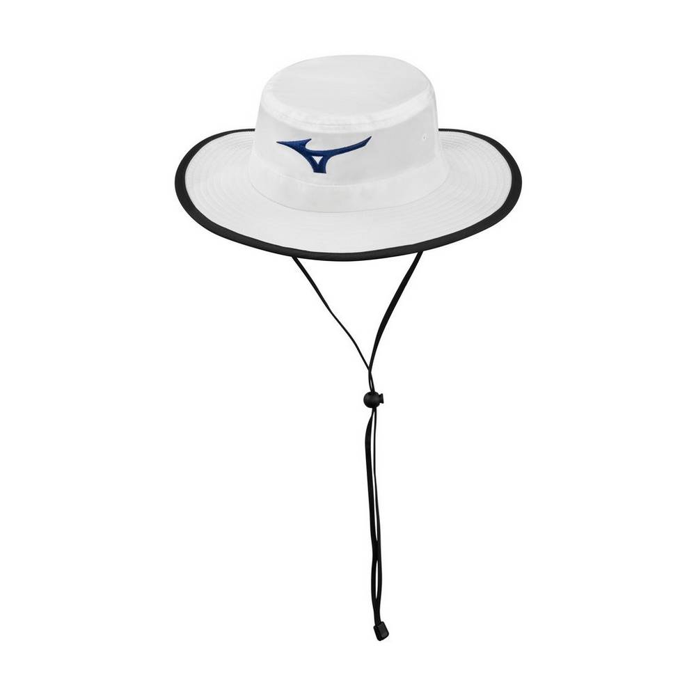 Cappello Mizuno Tour Sun Uomo - Bianche/Blu Marino - 71423-XTNH